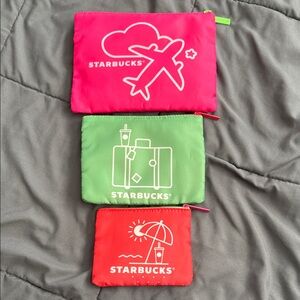 Starbucks Vibrant Travel Pouch Set